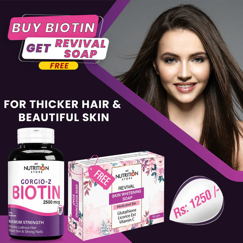 Buy Gorgio-Z-Biotin AND Get Beauty Soap