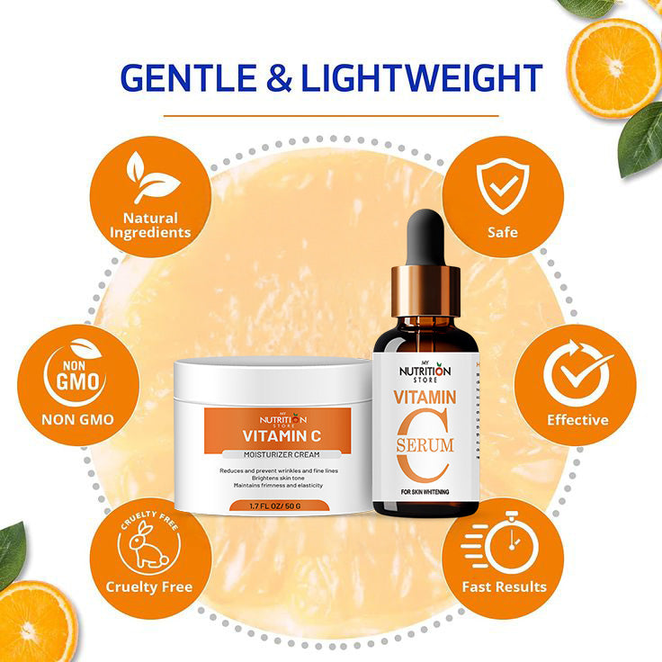 VITAMIN C SERUM + CREAM