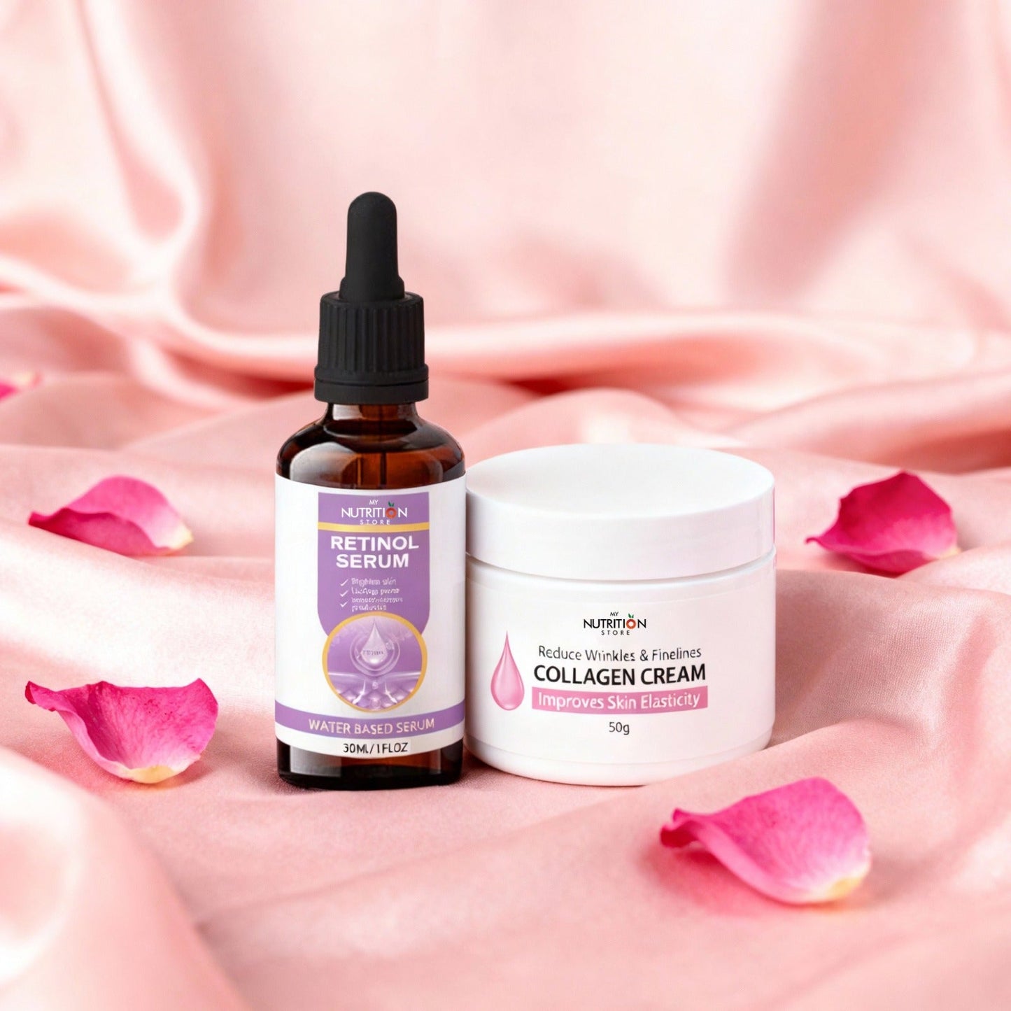 COLLAGEN CREAM + RETINOL SERUM