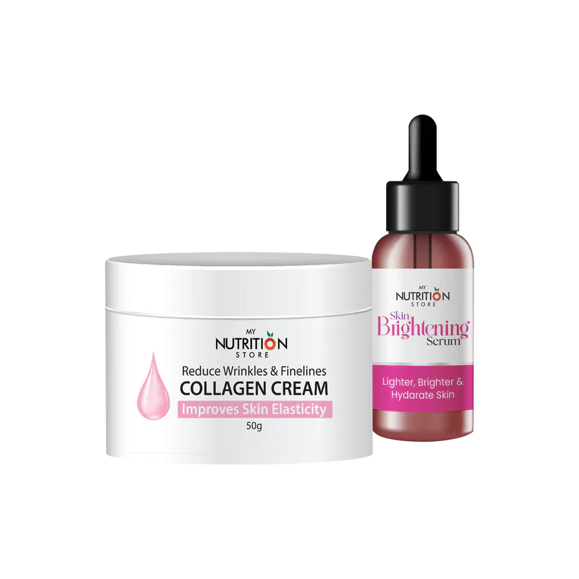 RADIANT GLOW DUO BRIGHTENING SERUM AND COLLAGEN CREAM