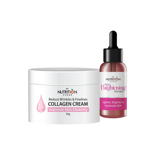 RADIANT GLOW DUO BRIGHTENING SERUM AND COLLAGEN CREAM